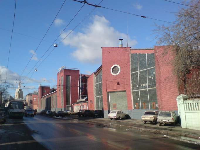 Гараж на Новорязанской улице)